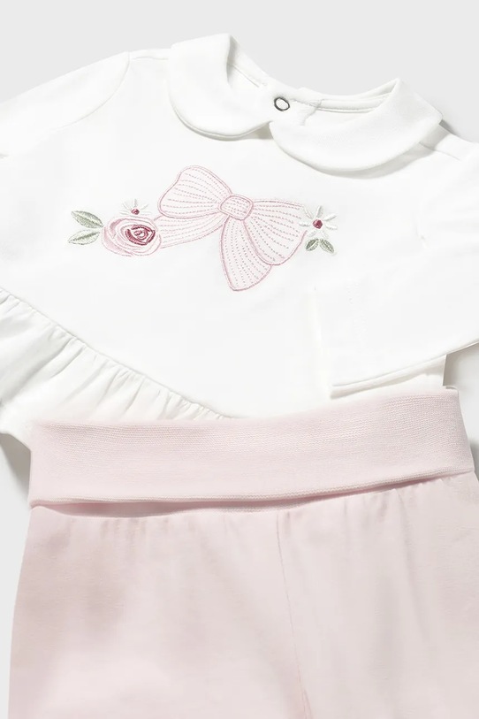 Djevojčice Pamučni komplet za bebe Mayoral Newborn 1586.2D.Newborn.PPYH roza