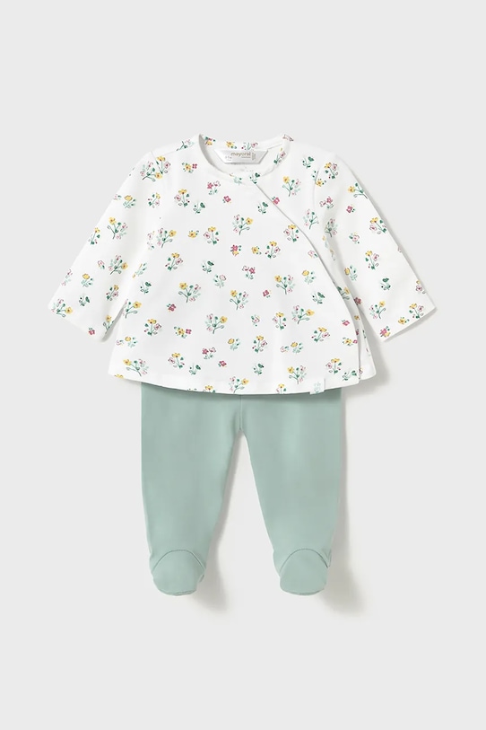 Mayoral Newborn compleu bebe cu modele turcoaz 1588.2G.Newborn.PPYH