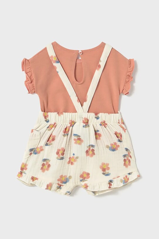 Mayoral Newborn compleu bebe 1662.2E.Newborn.PPYH portocaliu SS25