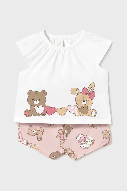 Komplet za dojenčka Mayoral Newborn 2-pack 1671.2T.Newborn.PPYH roza SS25