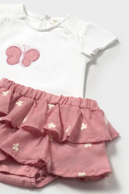 Pamučni komplet za bebe Mayoral Newborn roza 1853.2D.Newborn.PPYH