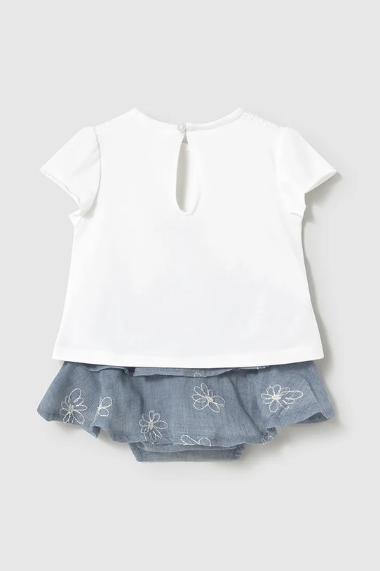 Mayoral Newborn komplet bawełniany niemowlęcy 1853.2D.Newborn.PPYH niebieski SS25