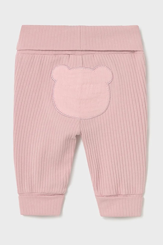 Dziewczynka Mayoral Newborn komplet bawełniany niemowlęcy 1877.G.1A.Newborn.PPYH różowy