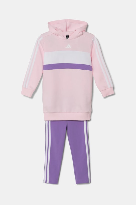 Детский комплект adidas трикотаж розовый JC7502