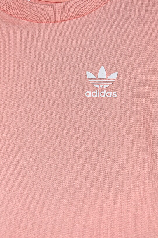 Дівчинка Дитячий бавовняний комплект adidas Originals JI5835 помаранчевий
