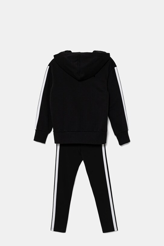Fete adidas set de trening pentru copii SPORTY STREET JI6218 negru