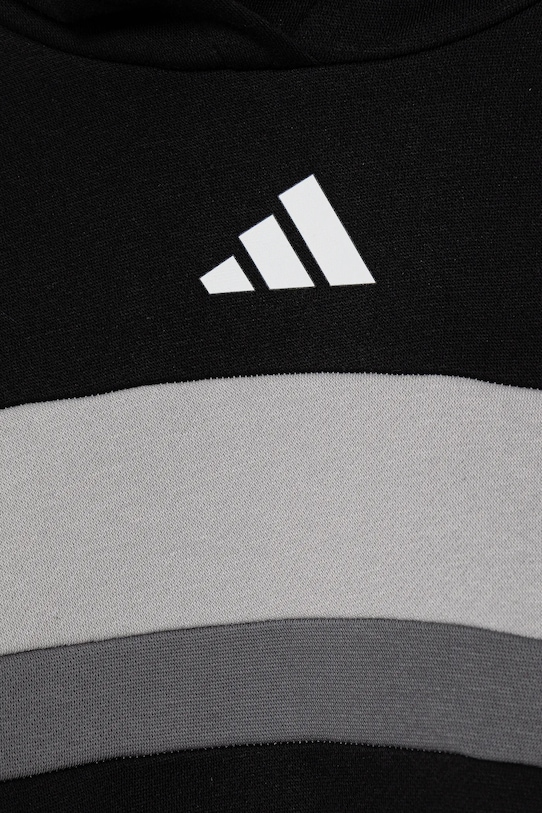 Detská tepláková súprava adidas SPORTY STREET čierna JI6218