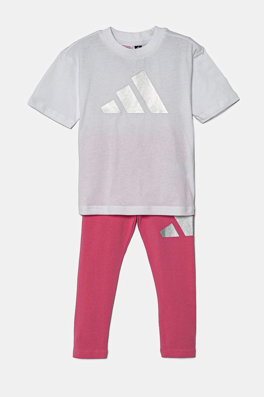 Detská súprava adidas JC7524 biela SS25