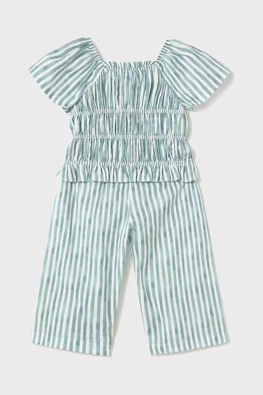 Fete Mayoral set de bumbac pentru copii 1573.4D.Baby.PPYH verde