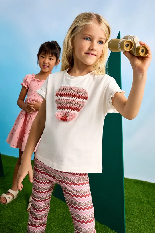 Дитячий комплект Mayoral з еластаном рожевий 3709.6G.Mini.PPYH