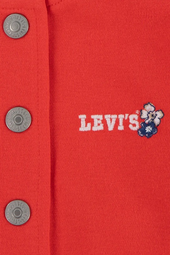 Девочка Комплект Levi's BOMBER TEE AND WIDE PANT S 1EM259 красный