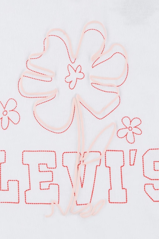 Комплект Levi's BOMBER TEE AND WIDE PANT S красный 1EM259