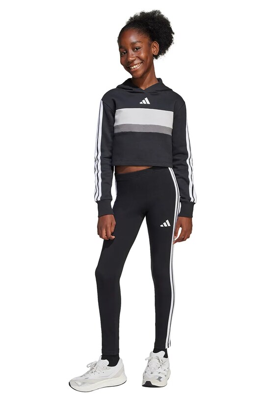 adidas trening copii tricotaj negru JY0519