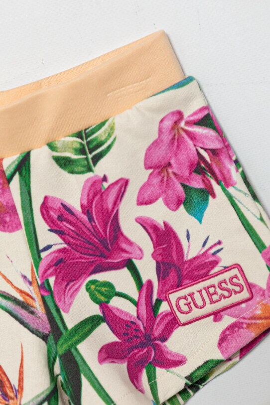 Dziewczynka Guess komplet niemowlęcy A5GG08.K6YW4.PPYA pomarańczowy