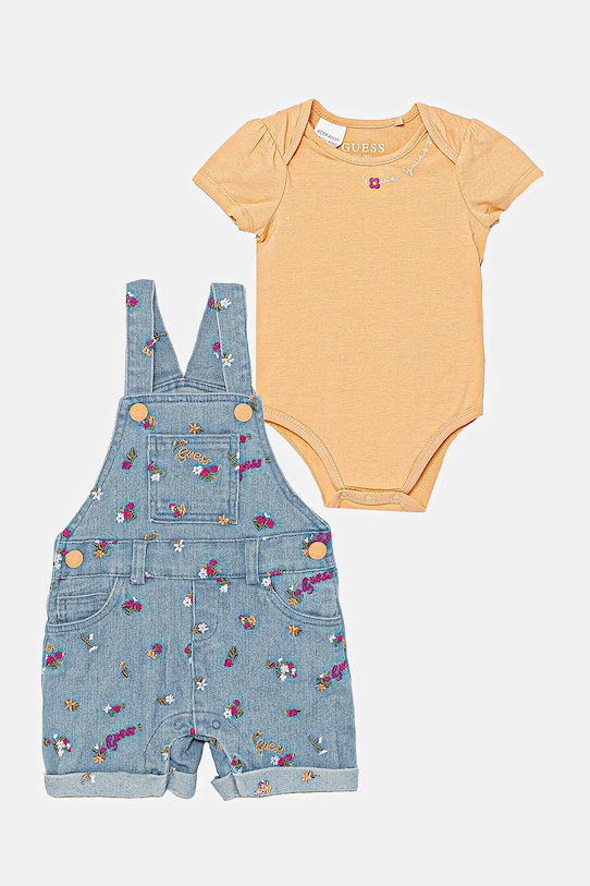 Kojenecká sada Guess pletenina oranžová A5GG09.K6YW4.PPYA