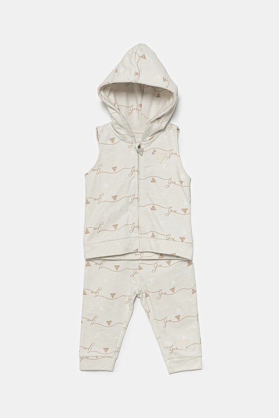 Дівчинка Дитячий бавовняний комплект Guess H5GW02.KAN00.PPYA бежевий
