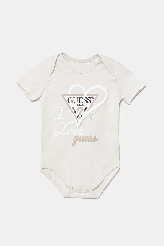 Dziewczynka Guess komplet niemowlęcy H5GW04.K6YW1.PPYA beżowy