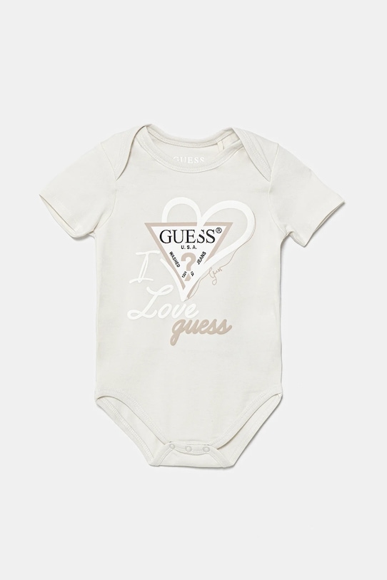 Dziewczynka Guess komplet niemowlęcy H5GW04.K6YW1.PPYA beżowy