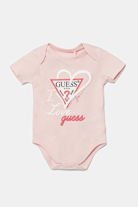 Dziewczynka Guess komplet niemowlęcy H5GW04.K6YW1.PPYA różowy