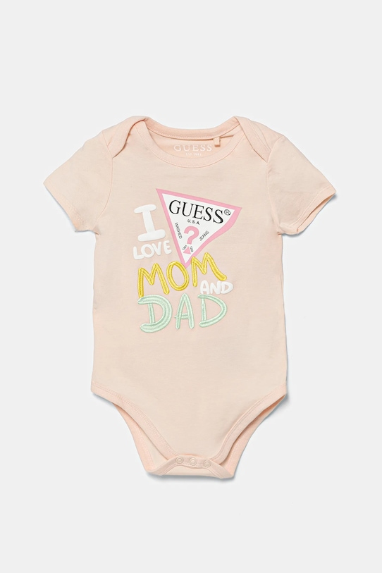 Guess komplet niemowlęcy H5GW08.K6YW0.PPYA różowy SS25