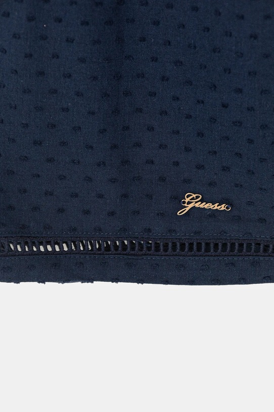 Pamučna dječja trenirka Guess mornarsko plava J5GG00.WH6M4.PPYA