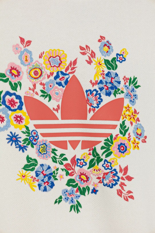 adidas Originals komplet dresowy dziecięcy JD0496 beżowy