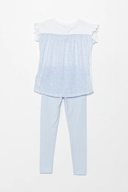 Guess compleu copii K5GG01.K6YW4.PPYA alb SS25