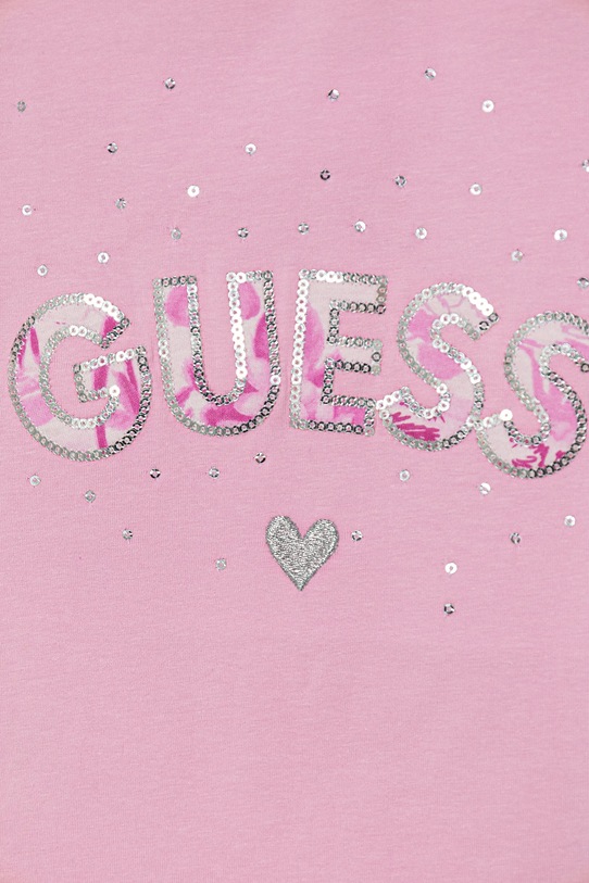 Dziewczynka Guess komplet dziecięcy K5GG05.K6YW4.PPYA różowy