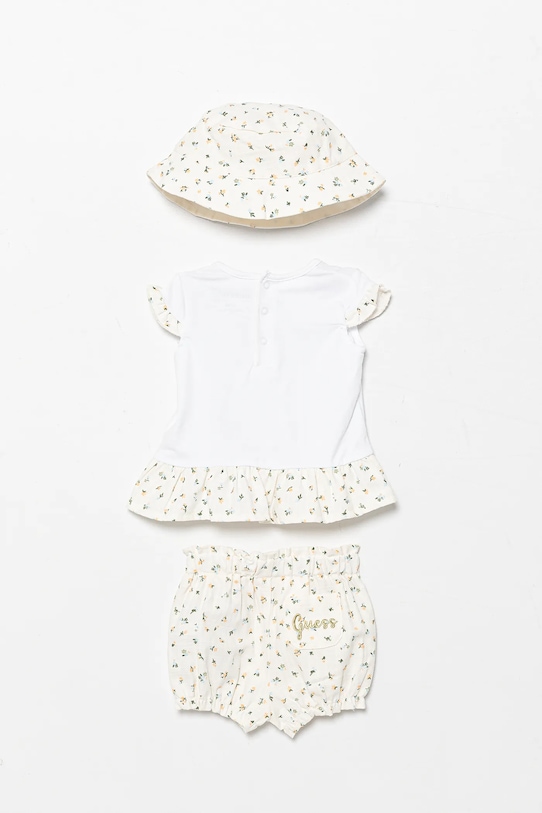 Guess komplet niemowlęcy S5GG07.K6YW4.PPYA biały SS25