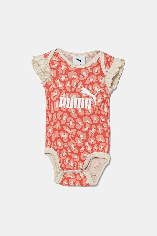 Puma set de bumbac pentru bebelusi MINICATS ESS ANIMAL Newborn 3-Piece Set 686291 roz SS25