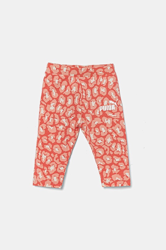 Fete Puma set de bumbac pentru bebelusi MINICATS ESS ANIMAL Newborn 3-Piece Set 686291 roz