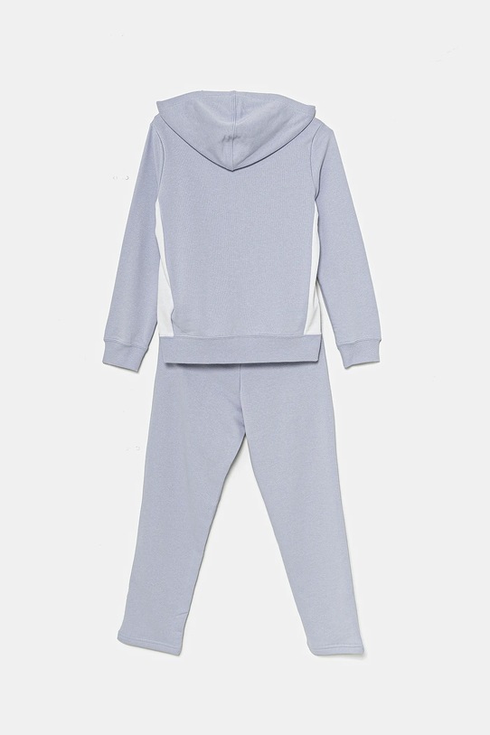 Puma trening copii Metallic Hooded Sweat Suit TR 686305 albastru SS25