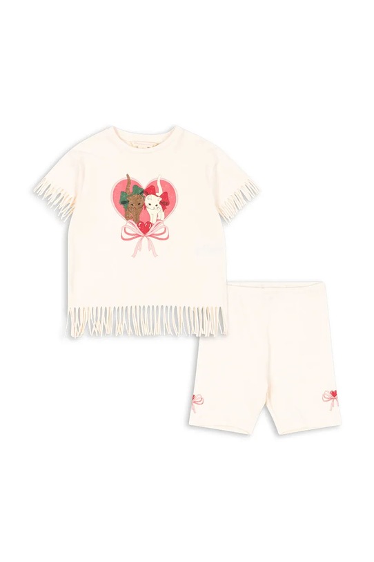 Комплект Konges Sløjd MARAH SET GOTS KS103133 бежевий SS25