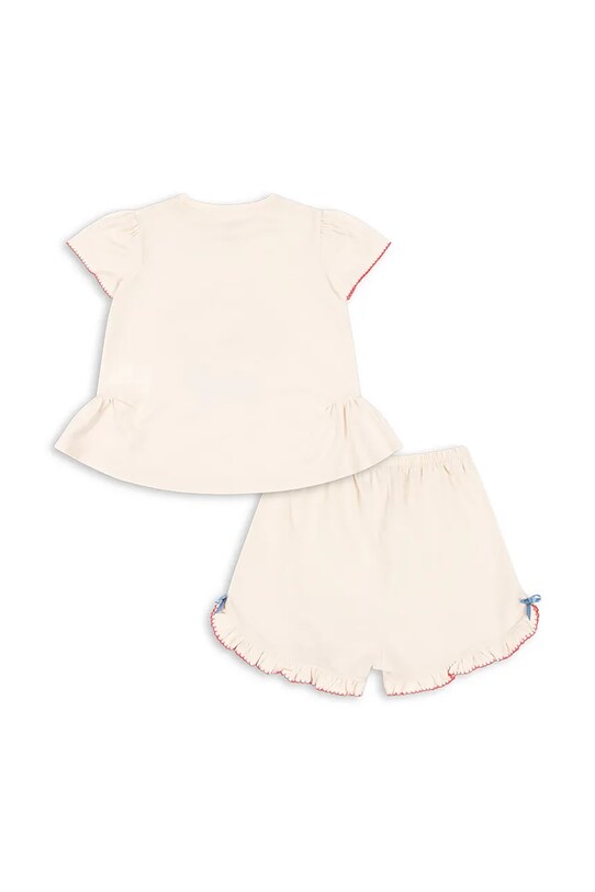 Fete Konges Sløjd compleu FAMO FRILL SET GOTS KS103189 bej