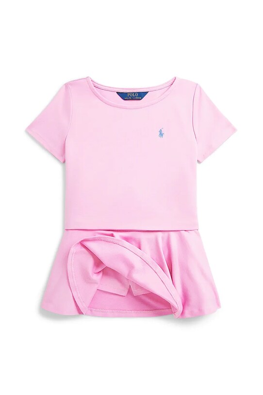 Polo Ralph Lauren komplet dziecięcy 312965215001 różowy SS25