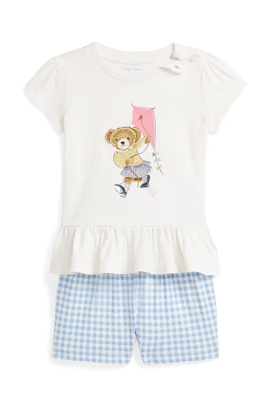 Polo Ralph Lauren baba pamut melegítő szövet kék 310964041001