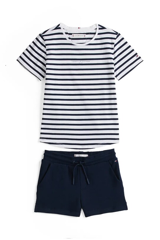 Tommy Hilfiger komplet dziecięcy KG0KG08454.74.122.PPYA granatowy SS25