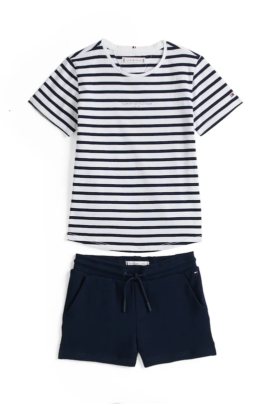 Detská súprava Tommy Hilfiger KG0KG08454.74.122.PPYA tmavomodrá SS25