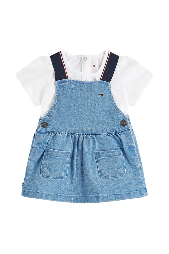 Tommy Hilfiger set per bambini tessuto blu KN0KN02049.PPYA