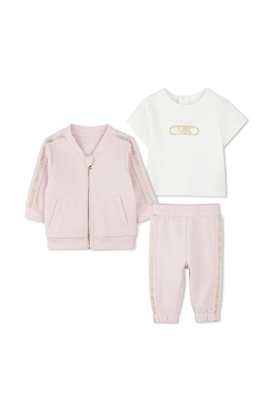 Michael Kors compleu bebe tricotaj roz R30305.71.81