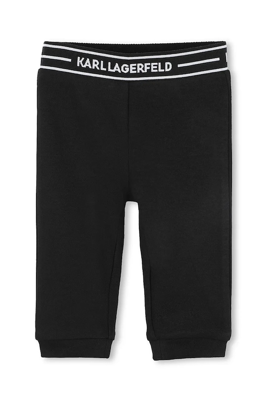 Karl Lagerfeld set de bumbac pentru copii Z30517.86.108 alb