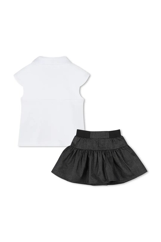 Παιδικό βαμβακερό σετ Karl Lagerfeld Z30518.86.108 λευκό SS25