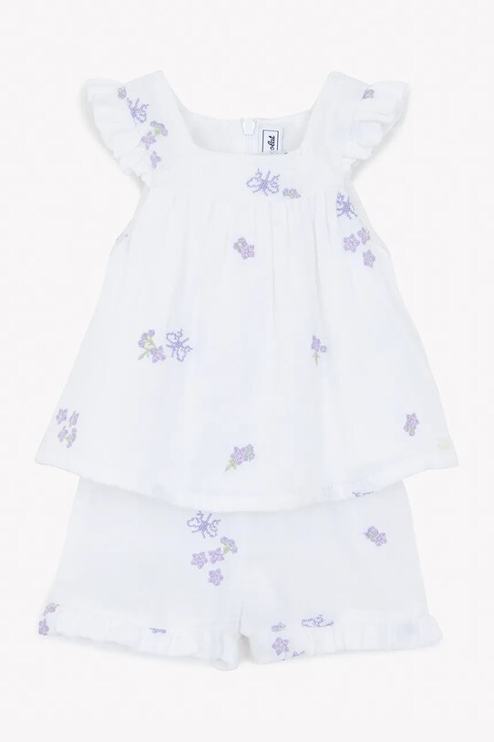 Tartine et Chocolat komplet bawełniany niemowlęcy CA37031.80.94 biały SS25