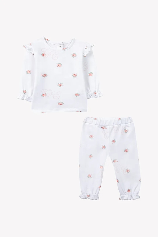 Tartine et Chocolat set de pijama din bumbac pentru bebelusi CA54180.80.86 alb SS25