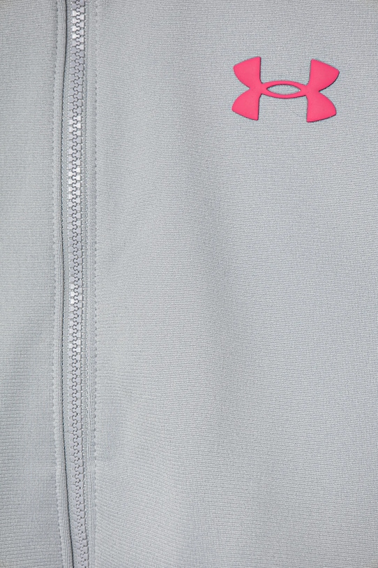 BIMBA Under Armour tuta per bambini Icon Knit Crop Tracksuit 1386528 grigio