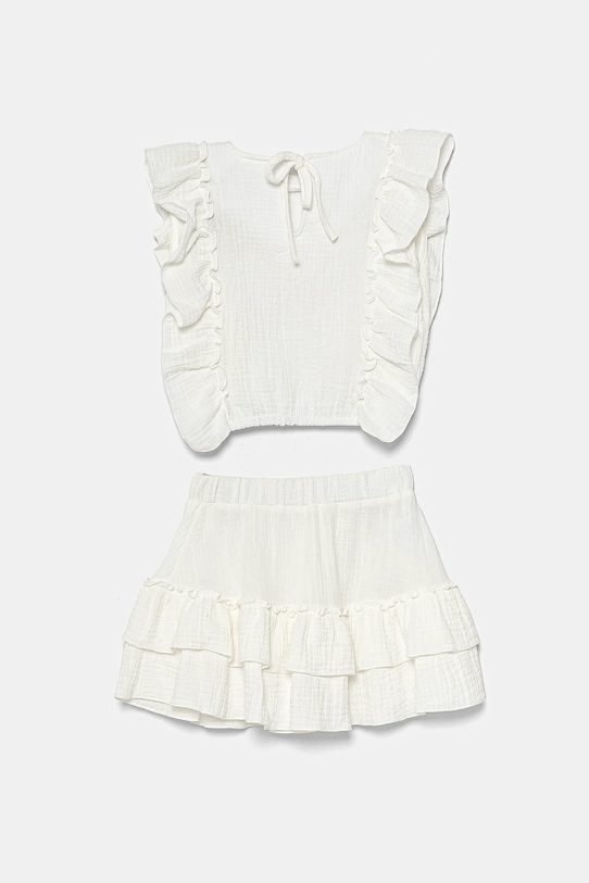 Jamiks set di lana bambino/a JAGIENKA II JAGIENKA.II.Ko.JLH112.G bianco SS25