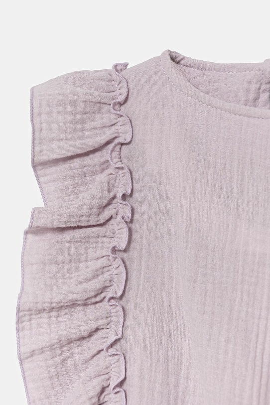 Девочка Детский комплект из хлопка Jamiks JAGIENKA II JAGIENKA.II.Ko.JLH112.G фиолетовой