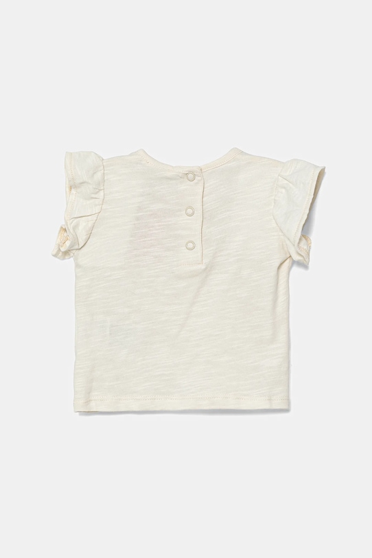 United Colors of Benetton set de bumbac pentru bebeluși bej 3O7SAK015.W.Seasonal