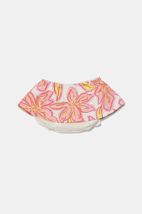 United Colors of Benetton set de bumbac pentru bebeluși 3O7SAK015.W.Seasonal bej