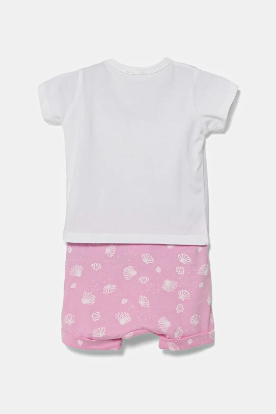 United Colors of Benetton completo in cotone neonato/a 35ZEAK013.G.W.Seasonal rosa SS25